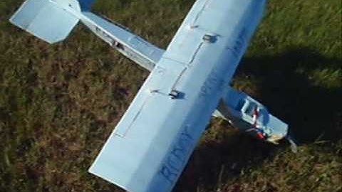 RCDOX 2010 Spiky second flights modifications RC plane