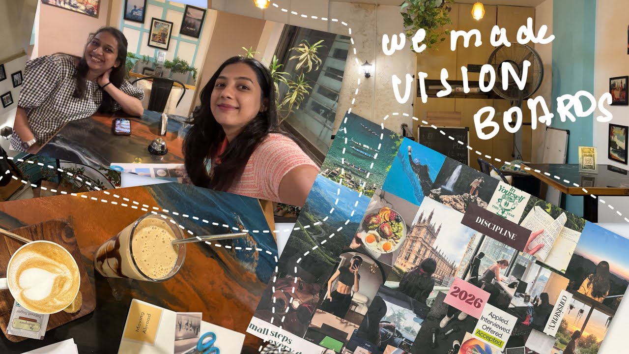 we made vision boards for 2026 :)