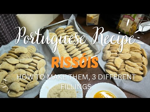 How to make Rissóis! Portuguese Patties | Freezer Prep - YouTube