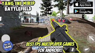 TOP Best 5 FPS MULTIPLAYER HIGH GRAPHICS Games For Android & iOS screenshot 3