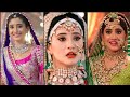 Yrkkh Naira Shivangi Joshi bridal Wedding Lehenga Look #yrkkh #shivangijoshi #naira #bridal 