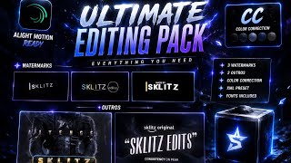 FREE Ultimate Edit Pack | Watermarks, Outros, Text Pack, CC & Presets