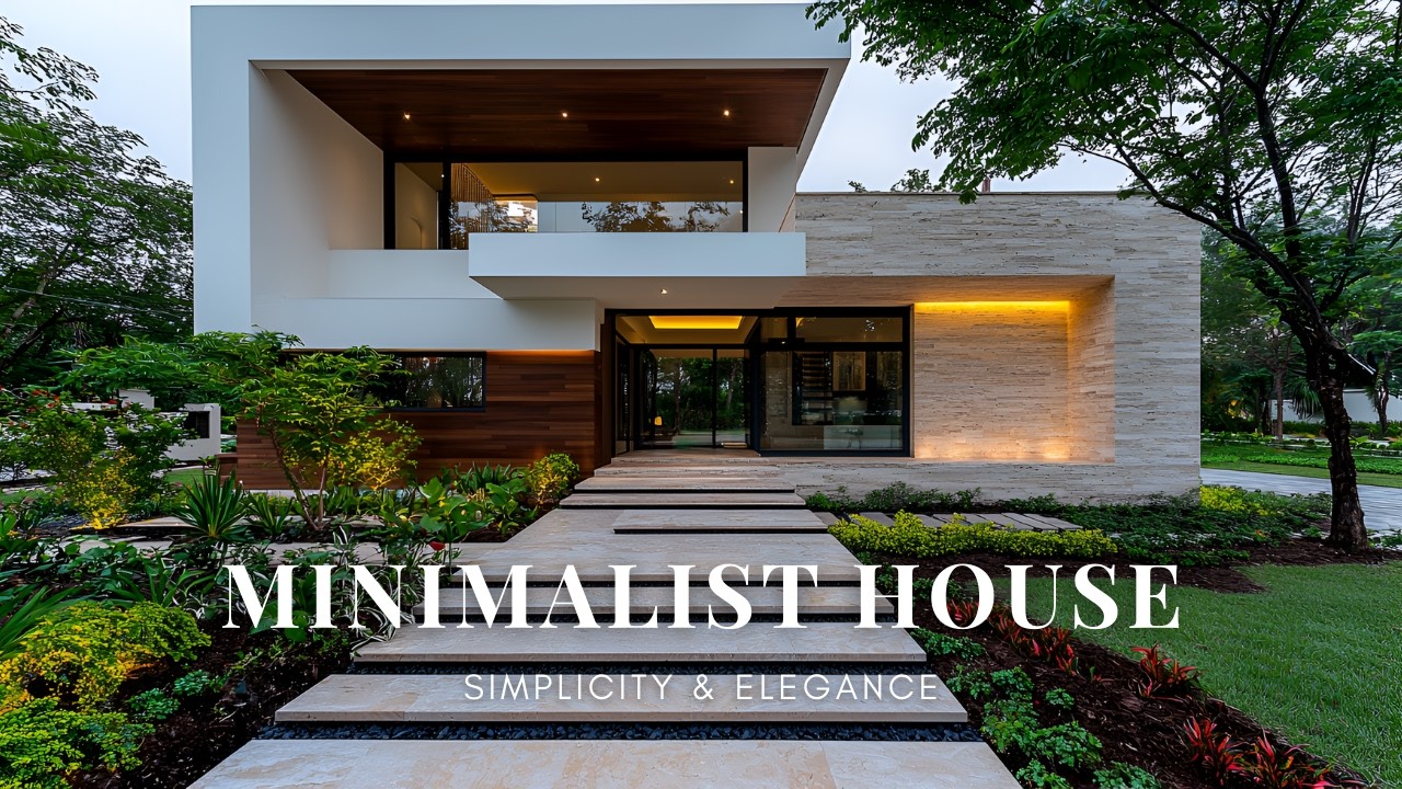 Simplicity & Elegance | The Perfect Luxury Minimalist House Design ...