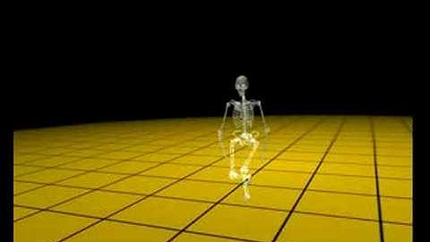 Biped locomotion simulation (5/5)