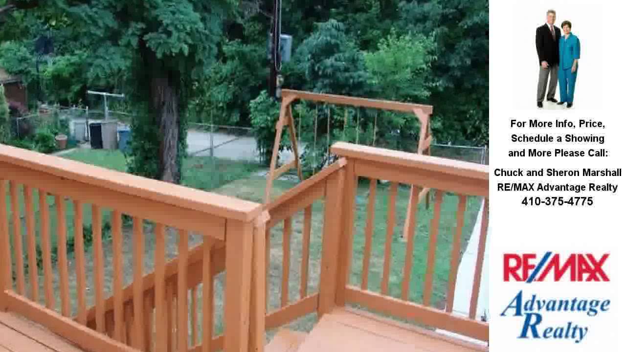 1012 ELM ROAD, BALTIMORE, MD Presented by Chuck and Sheron Marshall.