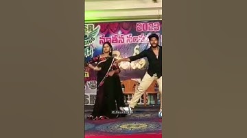 Thumbnail of Dai Dai dhamma by lasya&mpcharanmaster#viral#indramovievideosongs#chiranjeevihitsongs#trendingshort