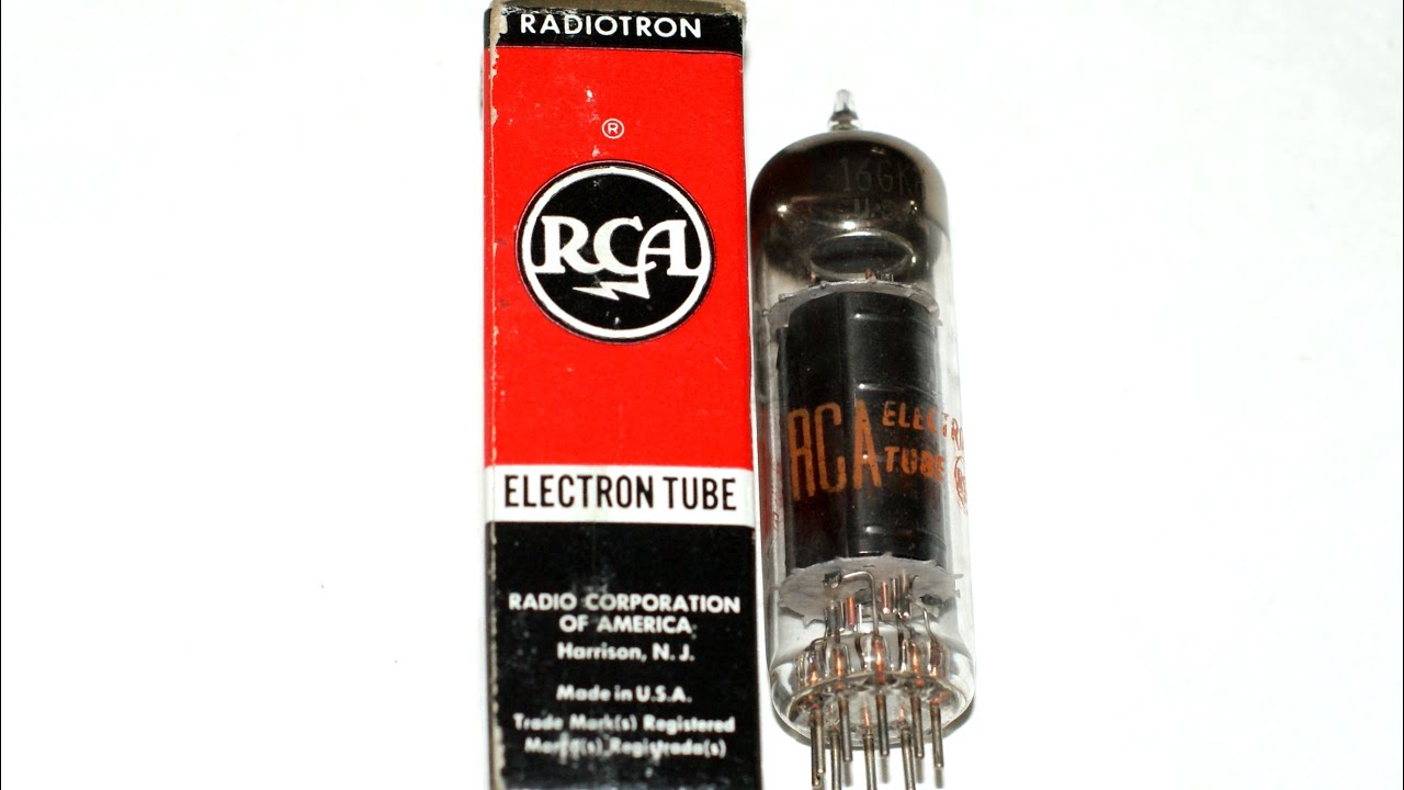 Unboxing A RCA 16GK6 Power Pentode Vacuum Tube   