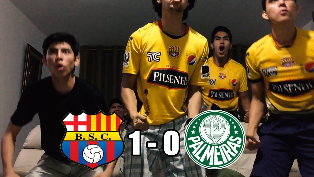 Barcelona SC Vs Palmeiras 10 Copa Libertadores 2017 (REACCIÓN DEL