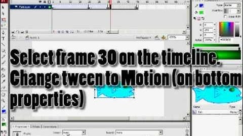 Flash Tutorial Part 2 - Motion Tween