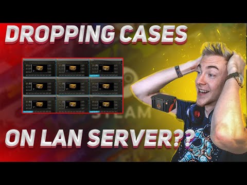 HOW TO CREATE A LAN IDLE SERVER CS:GO. FAST DROP RECOIL CASES