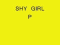 shy girl