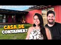 TOUR CASA CONTAINER | CONSTRUÇÃO EM CONTAINER | ENTRE PARA MORAR | AMANDA E FERNANDO