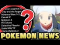 POKEMON NEWS! New Legends Arceus Soundtrack! Let's Go Johto Rumors and More!