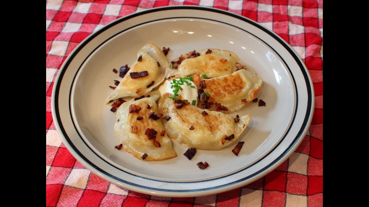 Cheater Pierogi - Potato & Cheese Dumplings with Bacon and Onions | Food Wishes