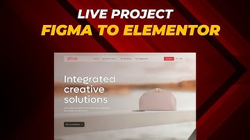 Figma to Elementor Website   Live Client Project