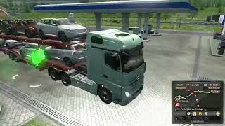 Euro Truck Simulator 2 Timelapse 514 Ljubljana - Nuremberg (PROMODS)