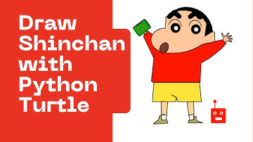 Draw Shinchan With Python Turtle