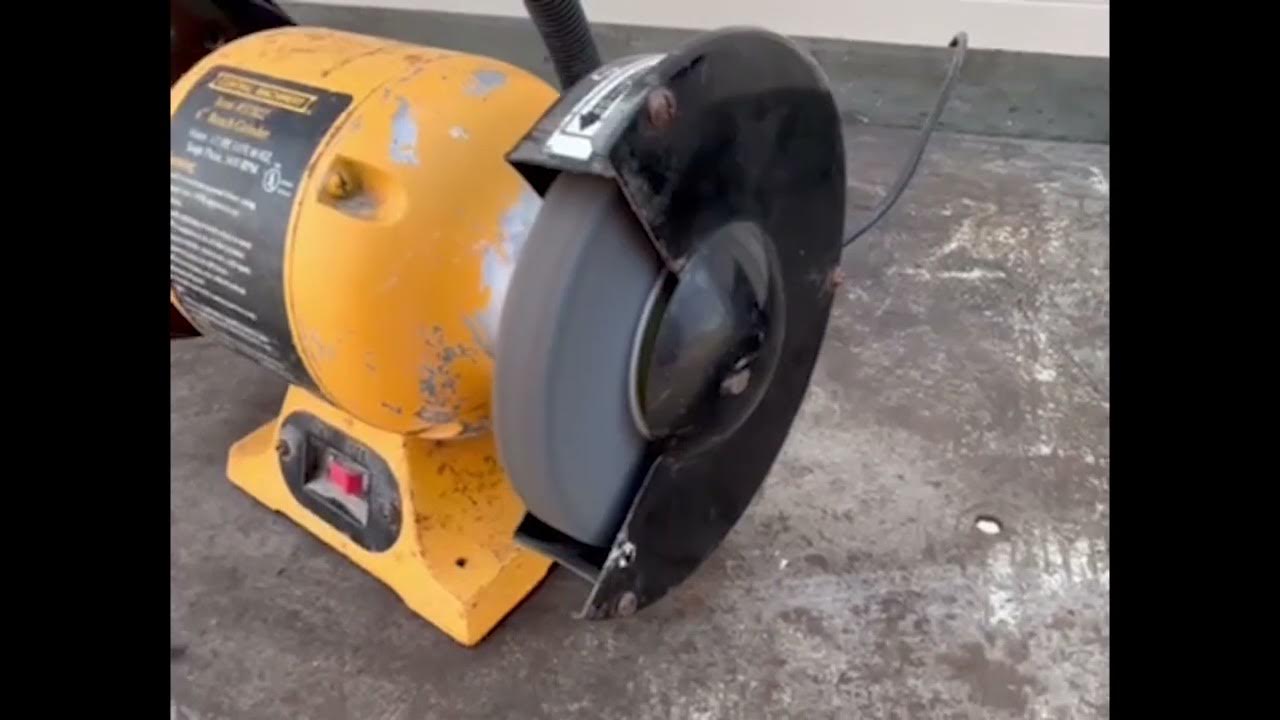Central Machinery 6" Bench Grinder YouTube