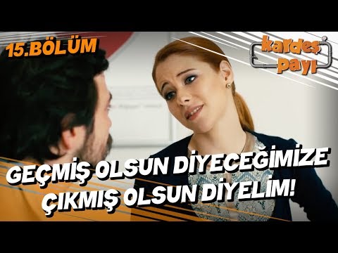 Kardeş Payı 15.Bölüm - Metin’in anladığı dilde konuşan Eda!