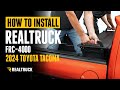How to Install RealTruck RetraxPro EZ-OFF FRC-4000 Retractable Tonneau Cover on a 2024 Toyota Tacoma