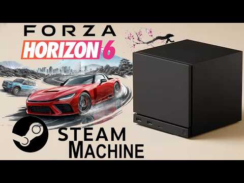 STEAM MACHINE ! Can it Run Forza Horizon 6 ?? (Testing)