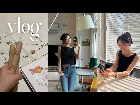 VLOG.쉬는날 뭐하냐면요 #3l 성수동 최애 야키토리집 l 가지덮밥 해먹기🍳 l 추석 연휴 I 친구들과 윷놀이 l 평냉맛집 I 엄마랑 루아랑 <strong>하남</strong> 나들이🤍