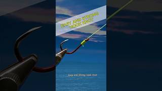 🤔 Why Pro Anglers Use This Hook Knot 🎣 Uni Knot 👲 Easy Knot Tutorial #shorts