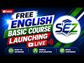 Free English Basic Course Launching live