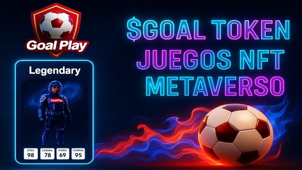 ⚽🚀 GoalPlay Metaverso: Futbol NFT y $GOAL Token al límite | Review Completa Español |