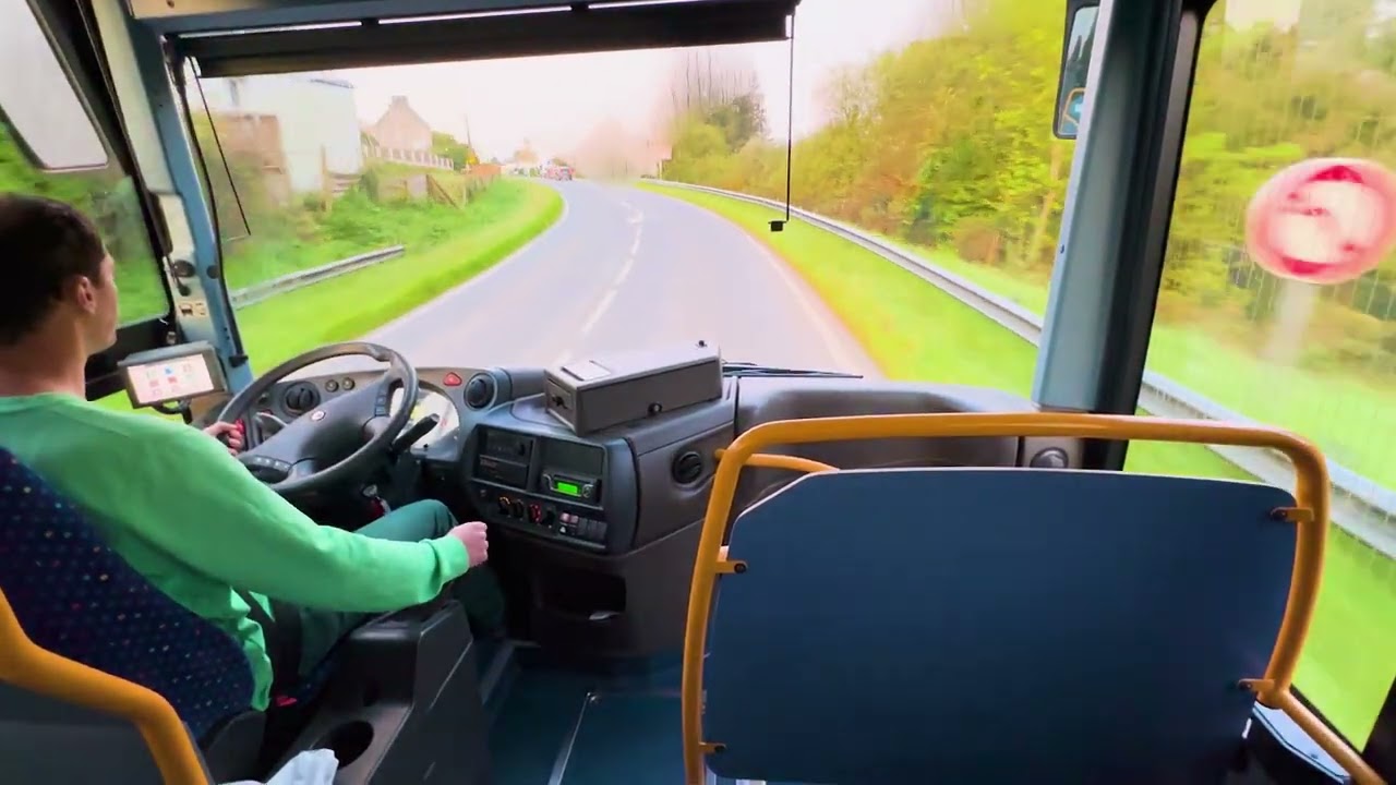 Conduite IRISBUS Crossway Entre Lesneven Et Plouvien N° Parc 123