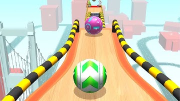 Sky Rolling Ball 3D - All Levels Gameplay Android iOS Challenge Level
