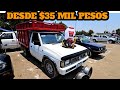 Tianguis de Autos Cuatro Caminos Puebla México nissan d21 estaquitas Pikups ford f150 estándar y mas