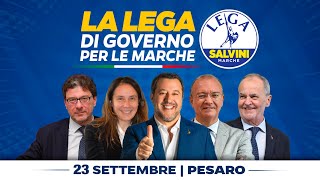 LA LEGA DI GOVERNO PER LE MARCHE (PESARO, 23/09/2025)