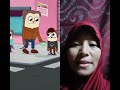 jangan dicontoh#animation #duet #reaction