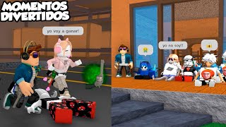 MURDER MISTERY quien es el MURDER (MOMENTOS DIVERTIDOS) adivina el MURDER Roblox