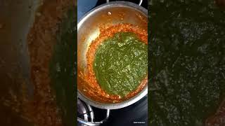 Easy palak paneer recipe indianfood  home cooking deliciousfood 