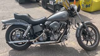 1980 Harley Davidson Shovelhead FXS 80 Kick and Electric start