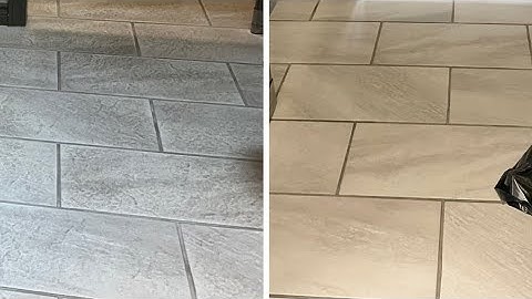 How to clean a tile floor (clean like a pro) dawn dish soap and hydrogen peroxide.