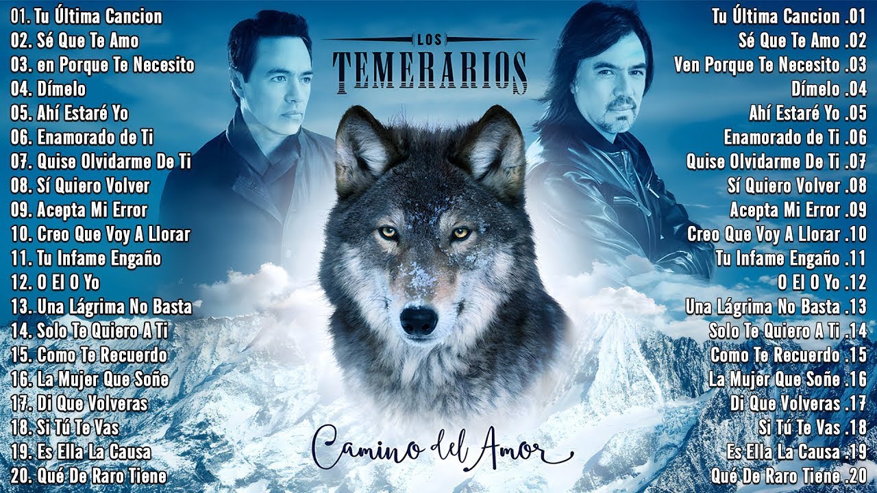 Los Temerarios Viejitas Románticas Éxitos - Los Temerarios Mix Románticas Para Enamorarse Más