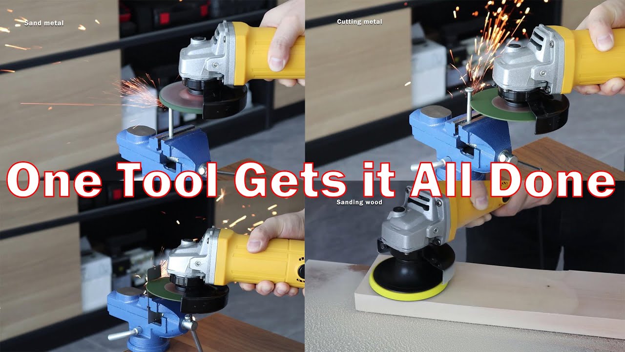 A Handy Angle Grinder for Many Purposes
