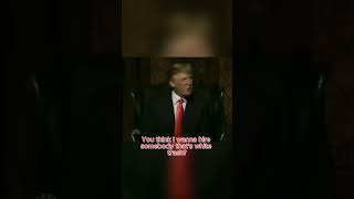 Famous Trump FIRES Contestant For Calling Himself 'White Trash' #apprentice #trump #shorts Wealth