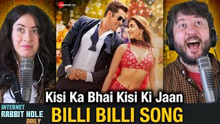 Billi Billi - Kisi Ka Bhai Kisi Ki Jaan | Salman Khan | Pooja Hegde | irh daily REACTION!