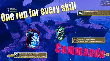 A Commando run to unlock every alternate skill | Risk of Rain 2