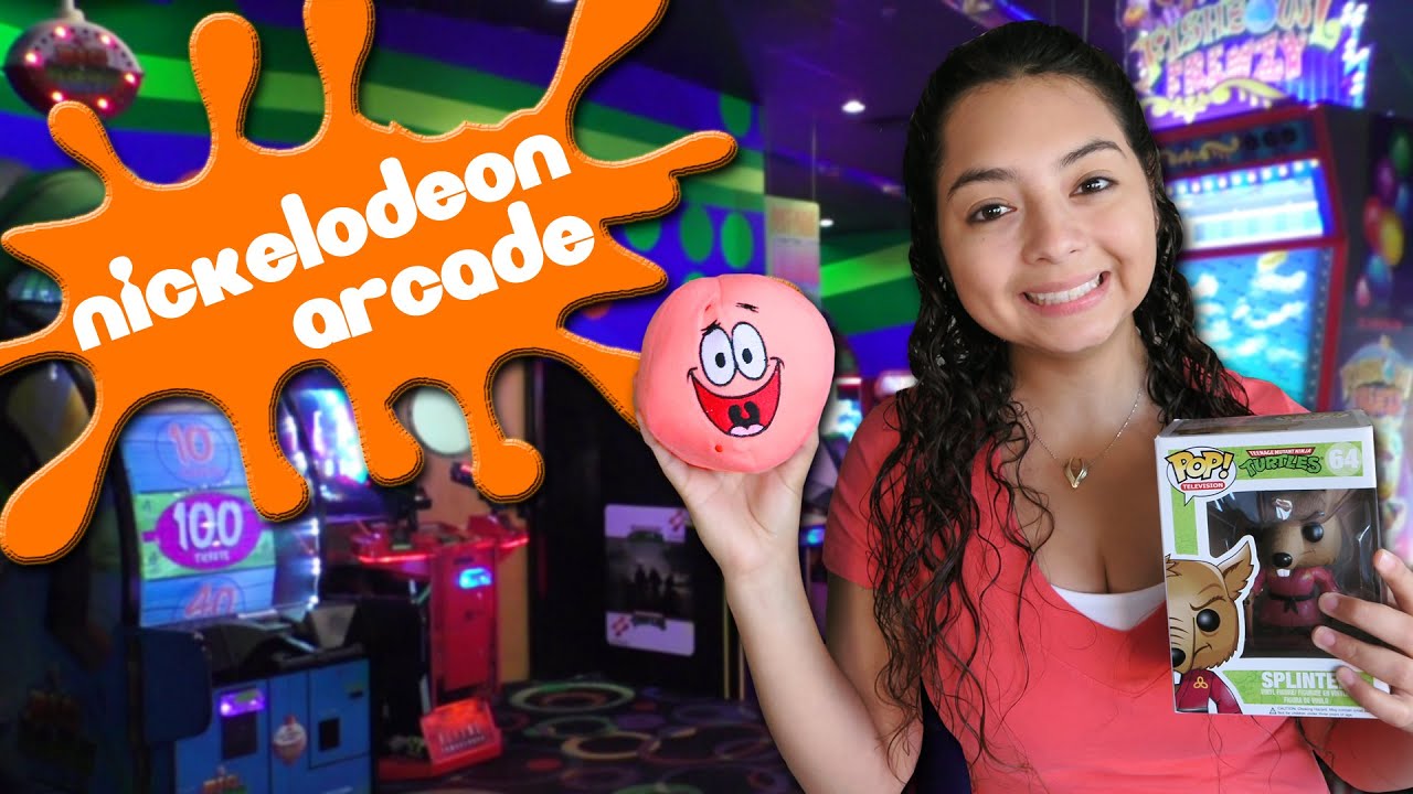 Nickelodeon Hotel Arcade Fun!!! - YouTube