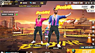 FREE FIRE LIVE || GIVEAWAY + FUN CUSTOMS FOR MY SUBSCRIBERS