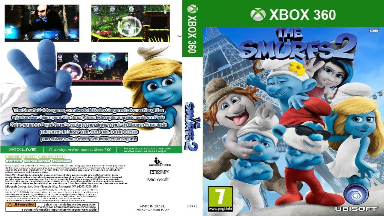 the smurfs 2 xbox 360