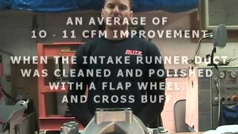 SBC intake manifold porting (STEP 3 INTAKE) Video 5