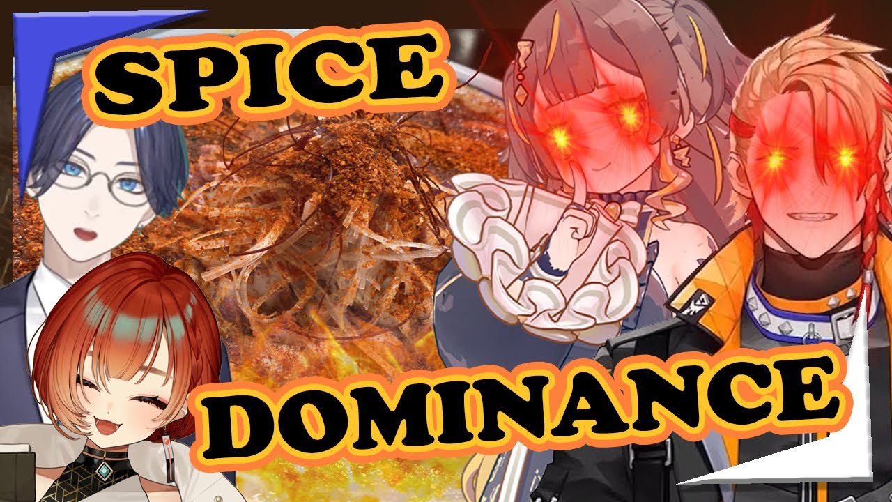 Axel and Anya flex their kaigai spice tolerance dominance on JP people【Hololive/Holostars EngSub】