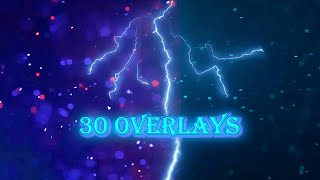 30 Video Overlays for Your Library!