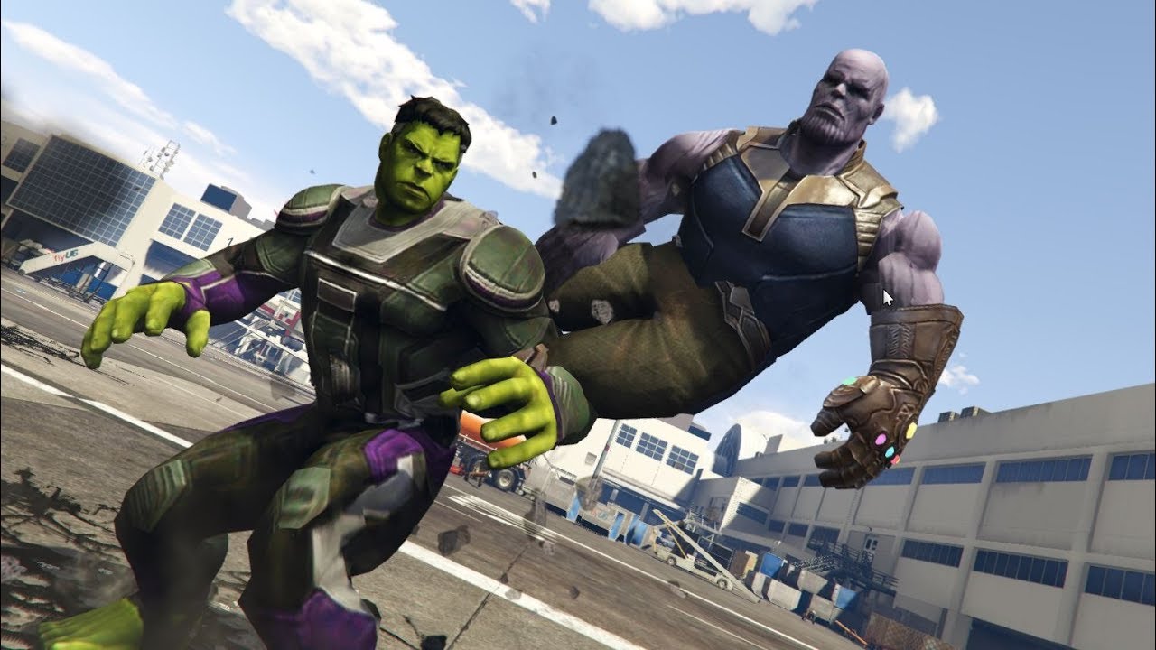 Hulk Vs Thanos Gta 5